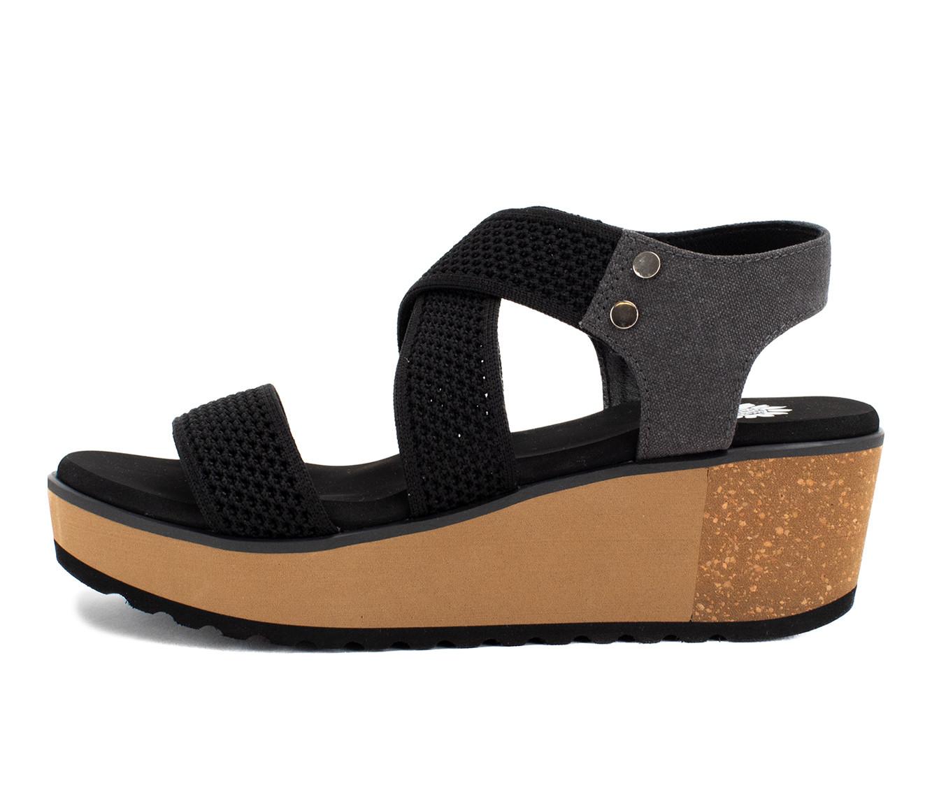 Women's Yellow Box Marnie Wedge Sandals