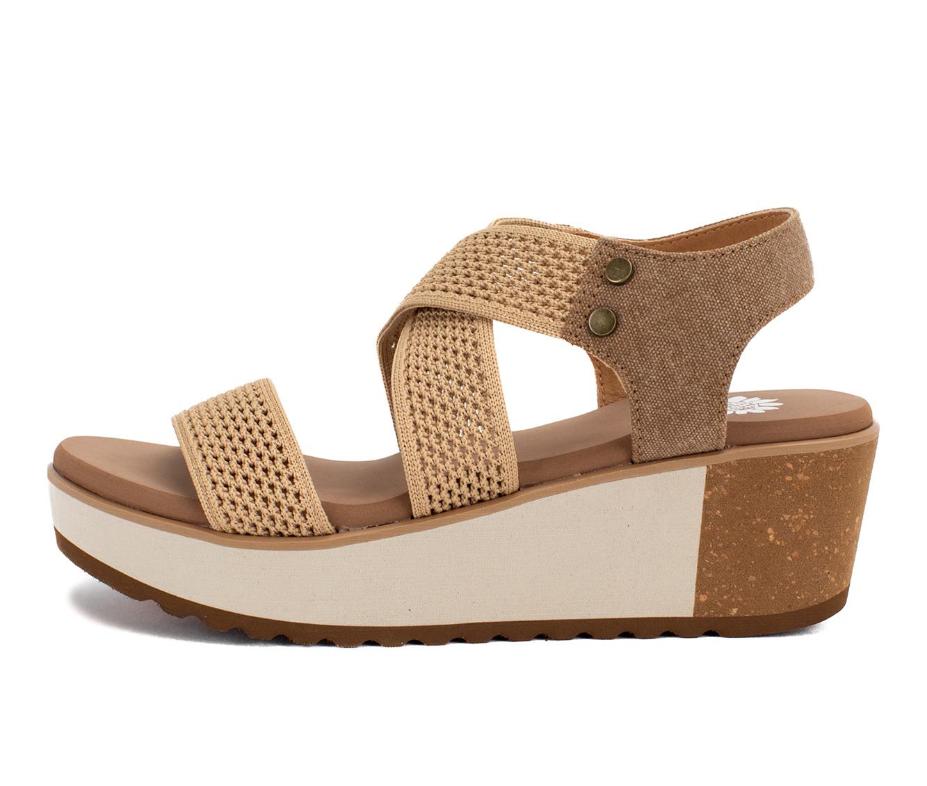 Women's Yellow Box Marnie Wedge Sandals