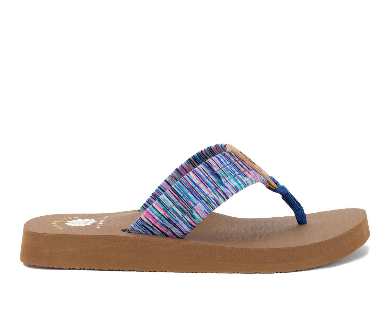 Women's Yellow Box Nadia Flip-Flops