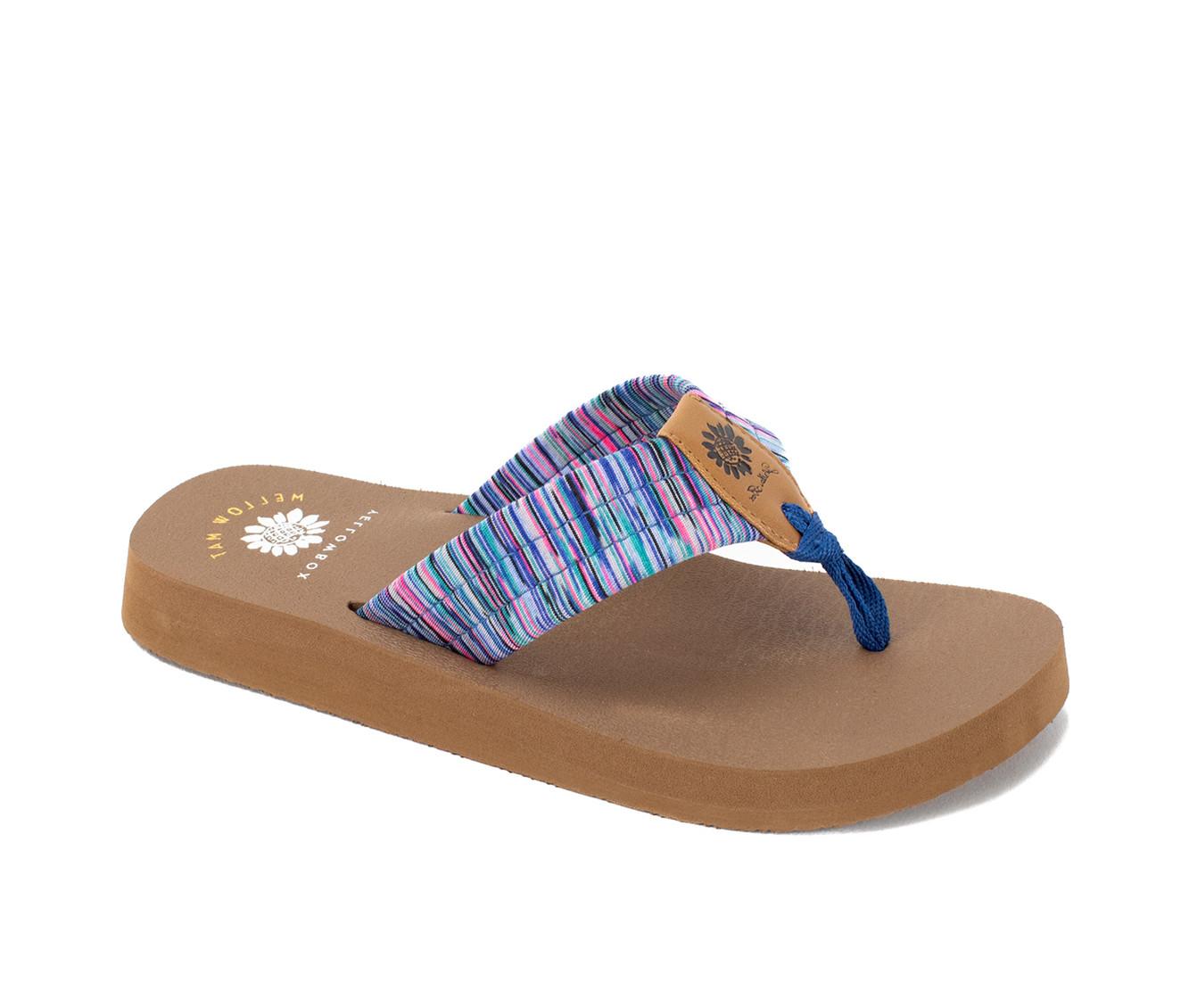 Women's Yellow Box Nadia Flip-Flops