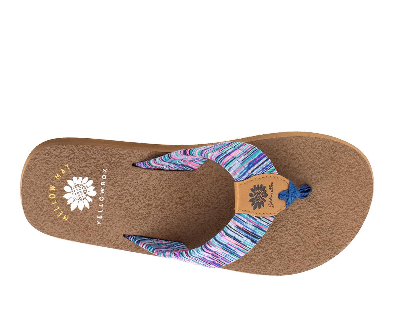 Women's Yellow Box Nadia Flip-Flops