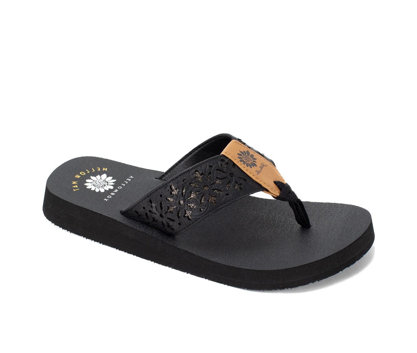 Women's Yellow Box Narla Flip-Flops