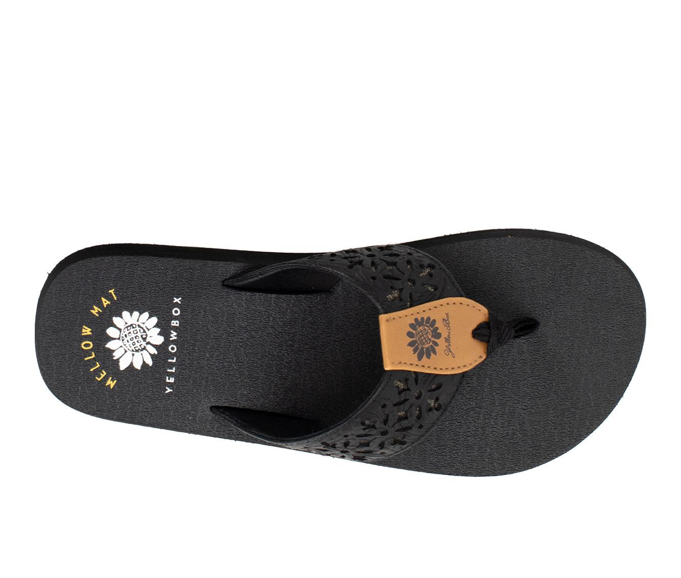 Women's Yellow Box Narla Flip-Flops