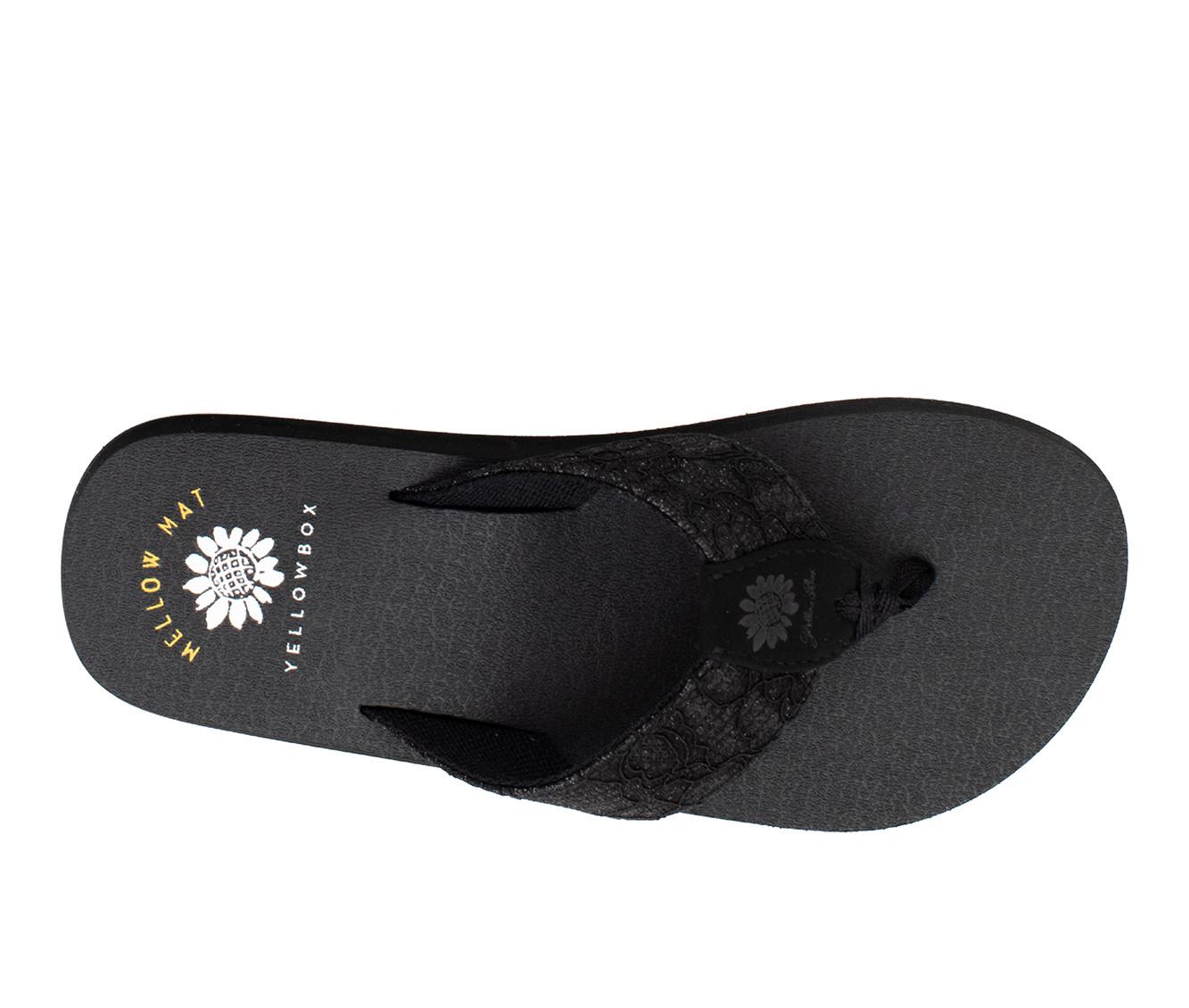 Women's Yellow Box Neva Flip-Flops