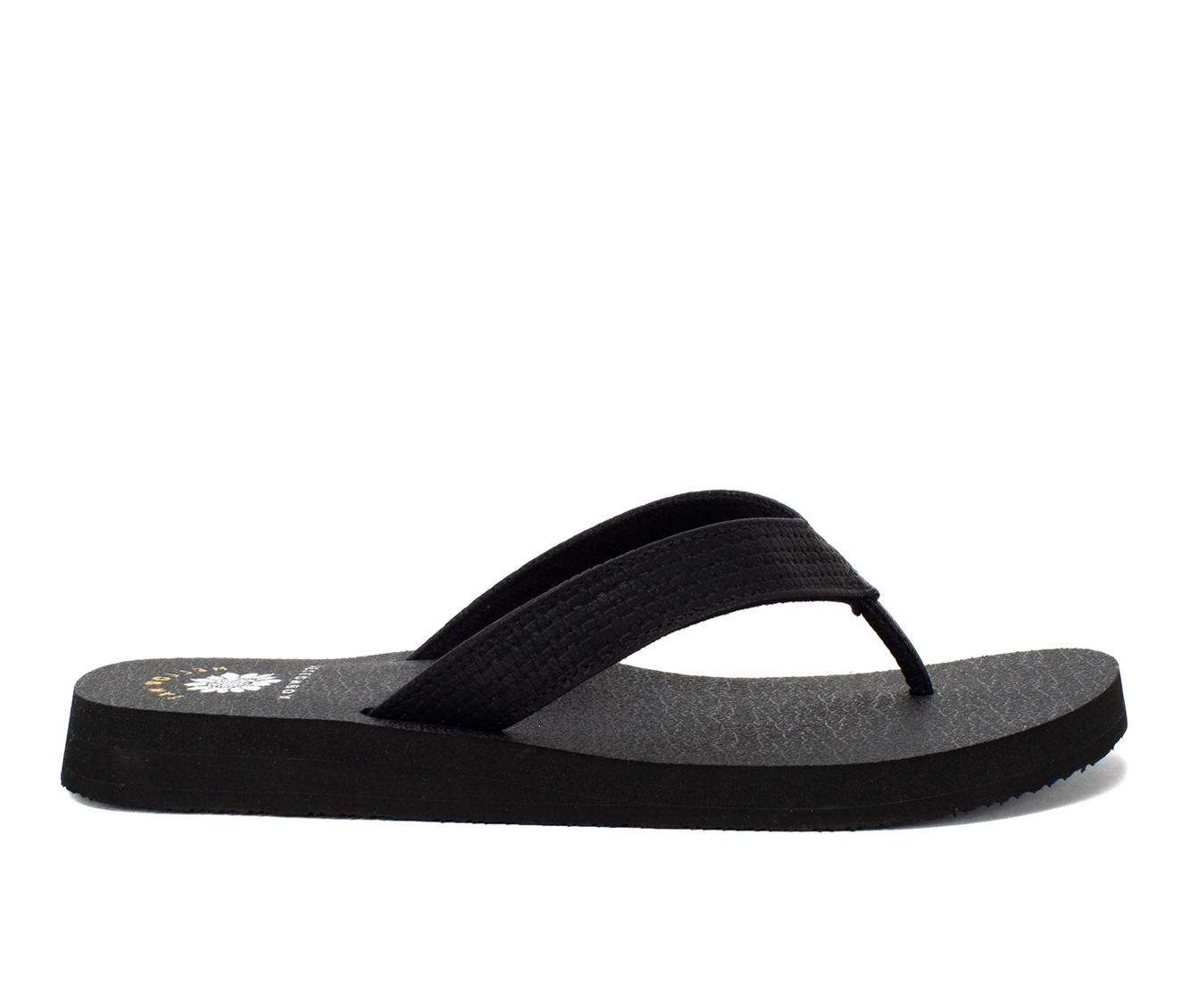 Women's Yellow Box Noon Flip-Flops