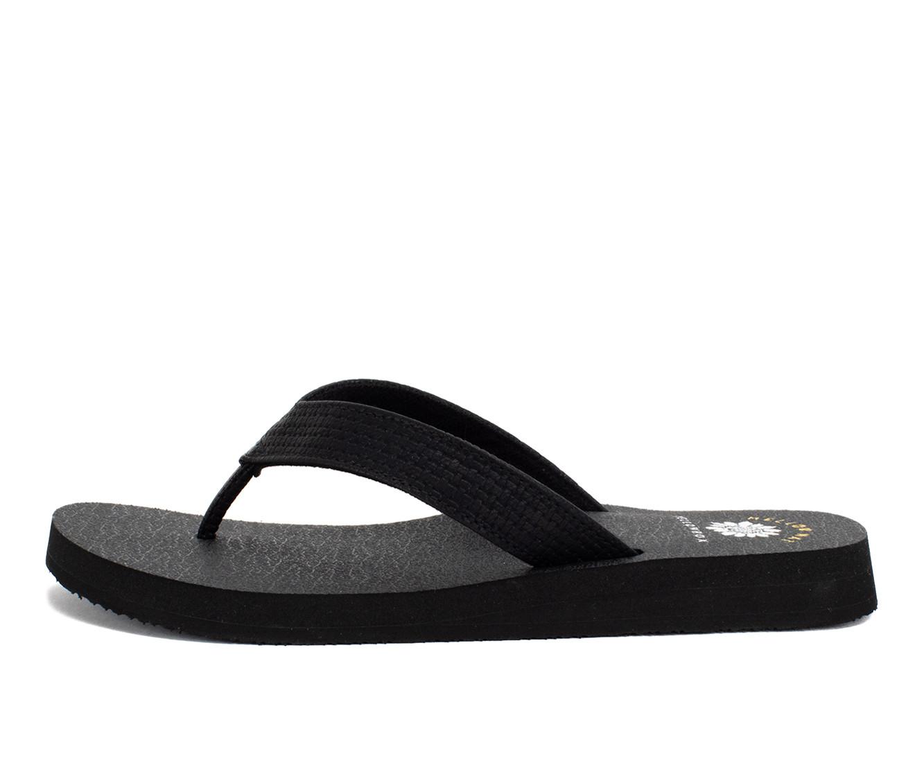 Women's Yellow Box Noon Flip-Flops