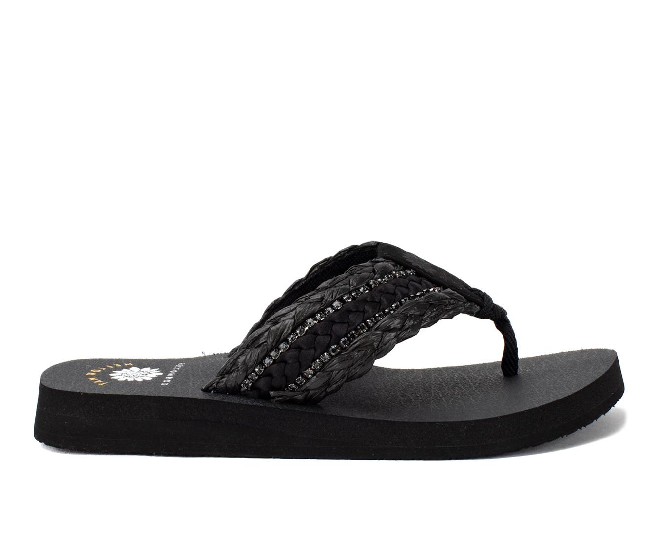 Women s Yellow Box Norla Flip Flops Shoe Carnival