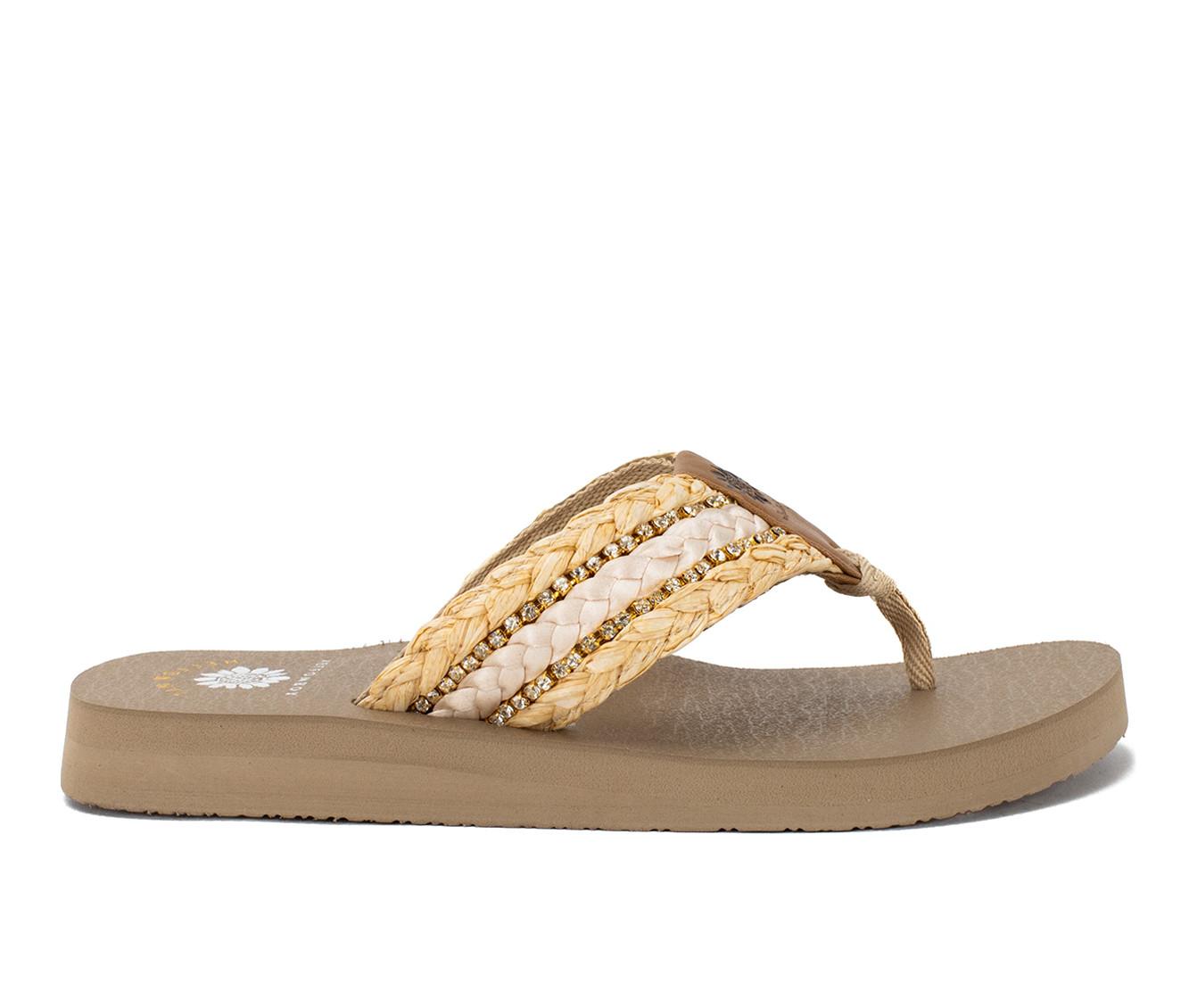 Women's Yellow Box Norla Flip-Flops