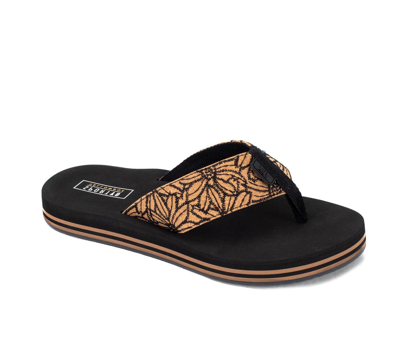 Women's Yellow Box Rina Flip-Flops