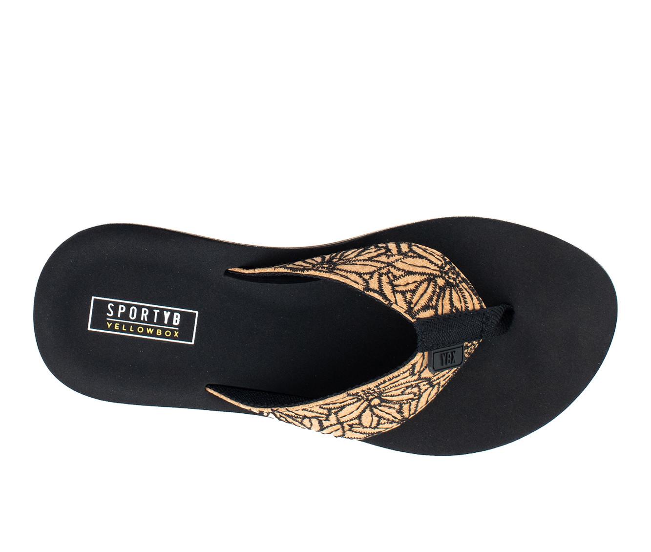 Women's Yellow Box Rina Flip-Flops