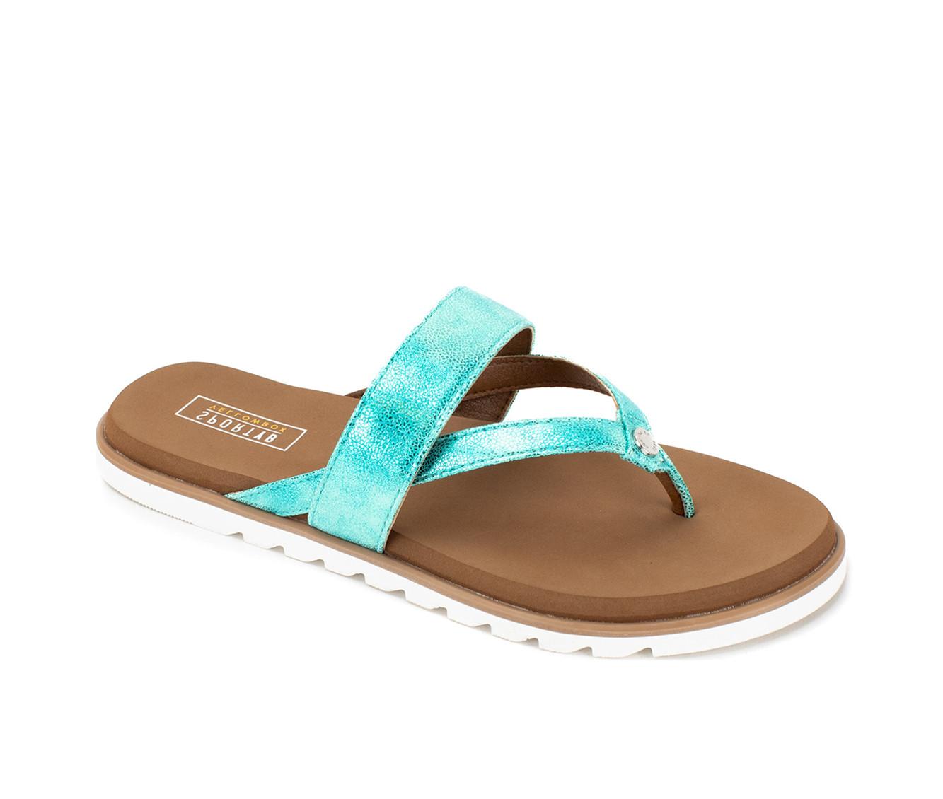 Women's Yellow Box Shayne Flip-Flops