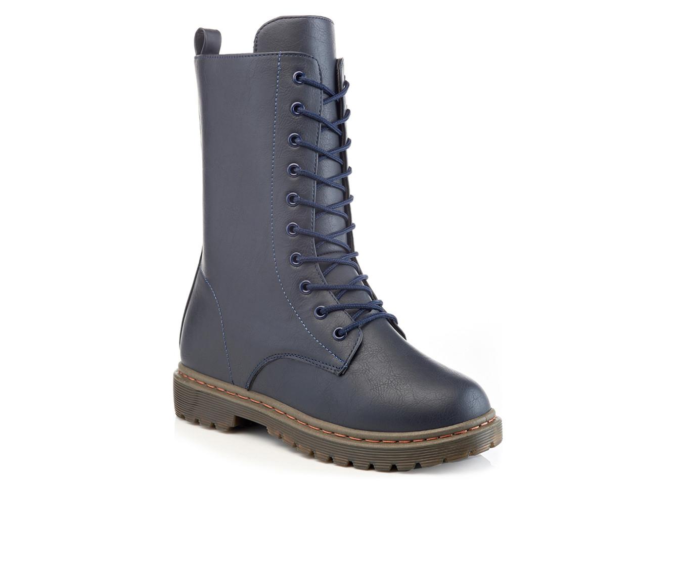 Women's Henry Ferrara B905 Mid Calf Combat Boots