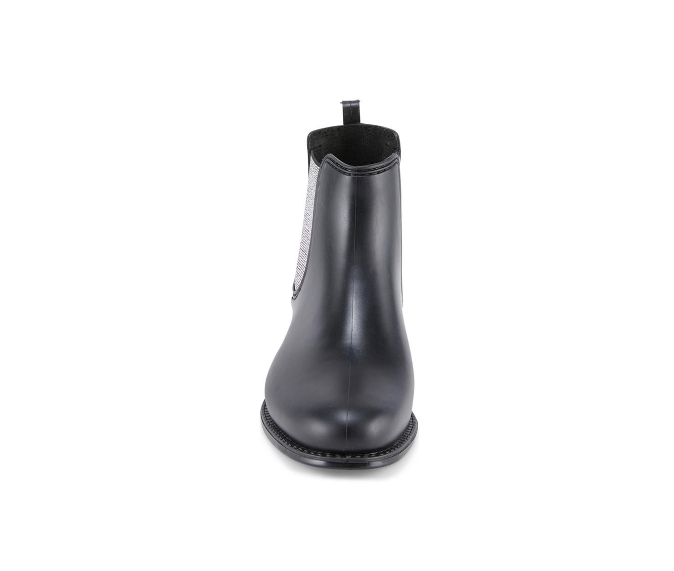 Women's Henry Ferrara Marsala-Bling Rain Boots