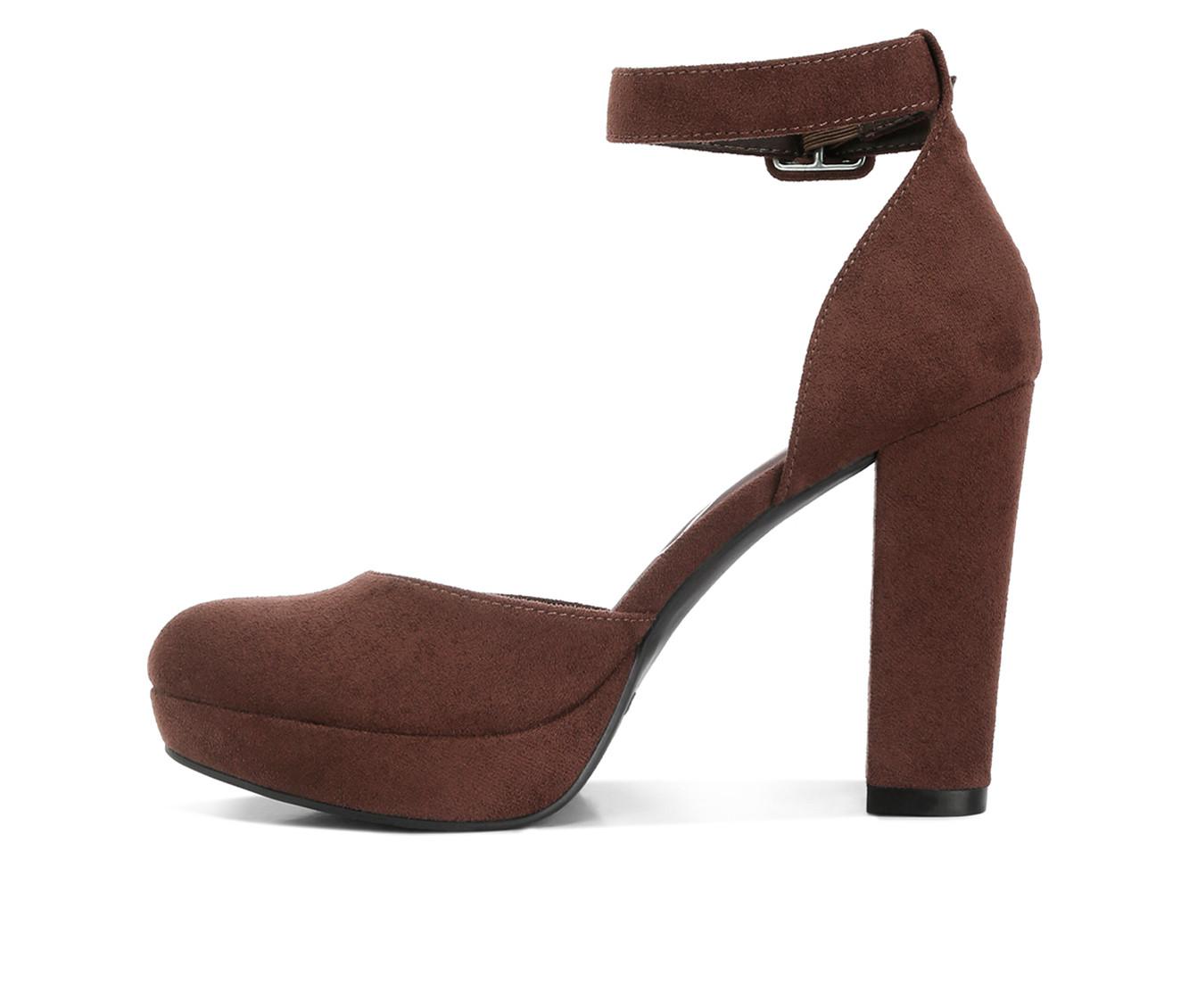 Women's London Rag Indigo Platform Pumps