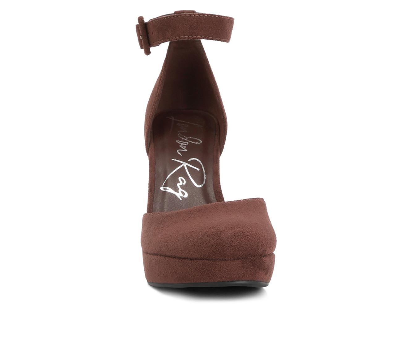 Women's London Rag Indigo Platform Pumps