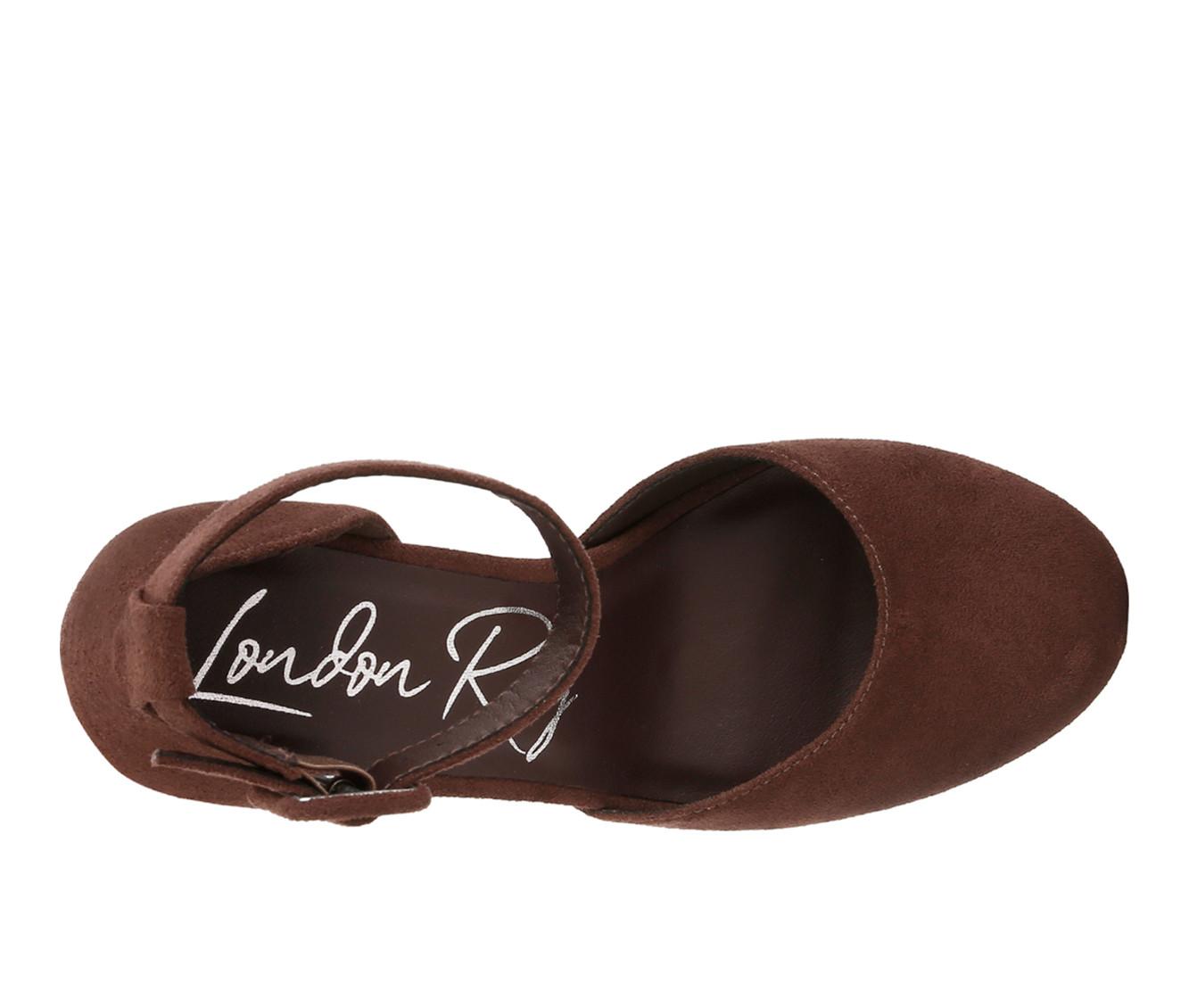 Women's London Rag Indigo Platform Pumps