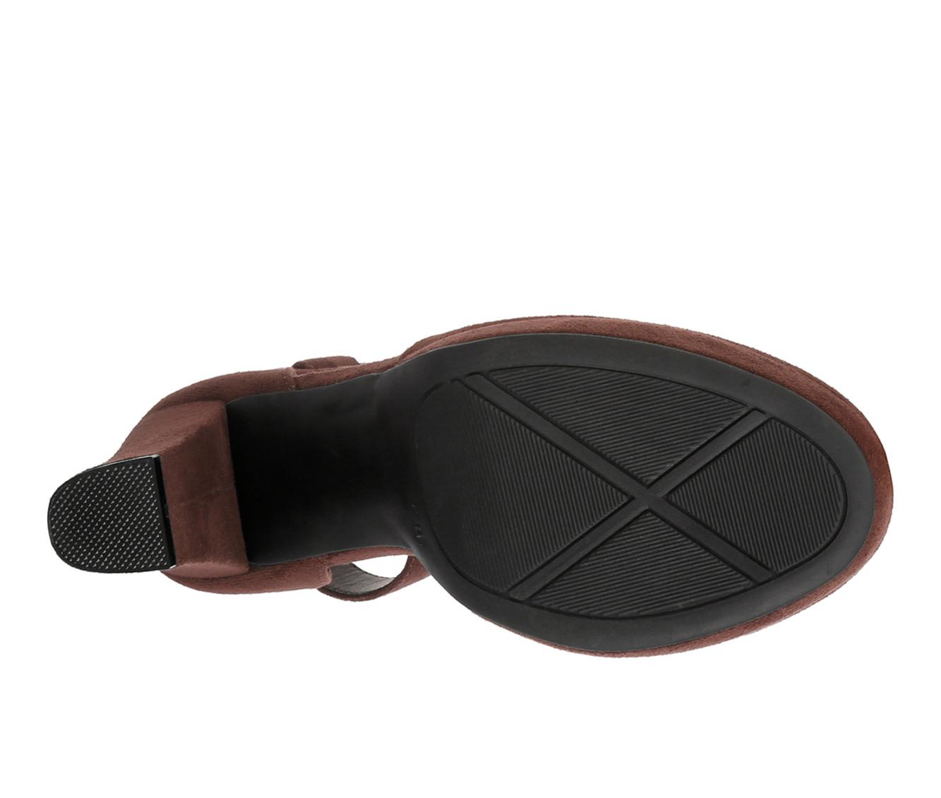 Women's London Rag Indigo Platform Pumps