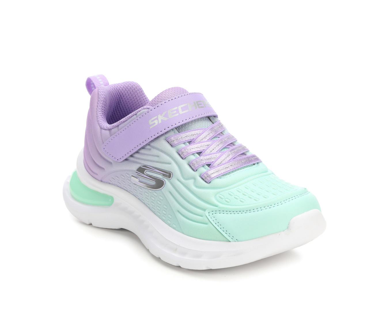 Girls' Skechers Little Kid Jumpster Tech Running Shoes