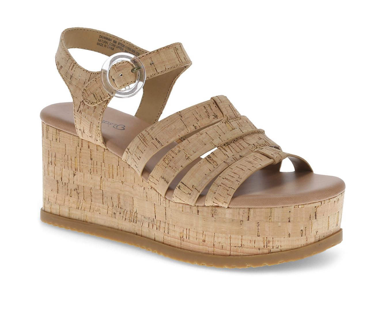 Women's Baretraps Savannah Platform Wedge Sandals