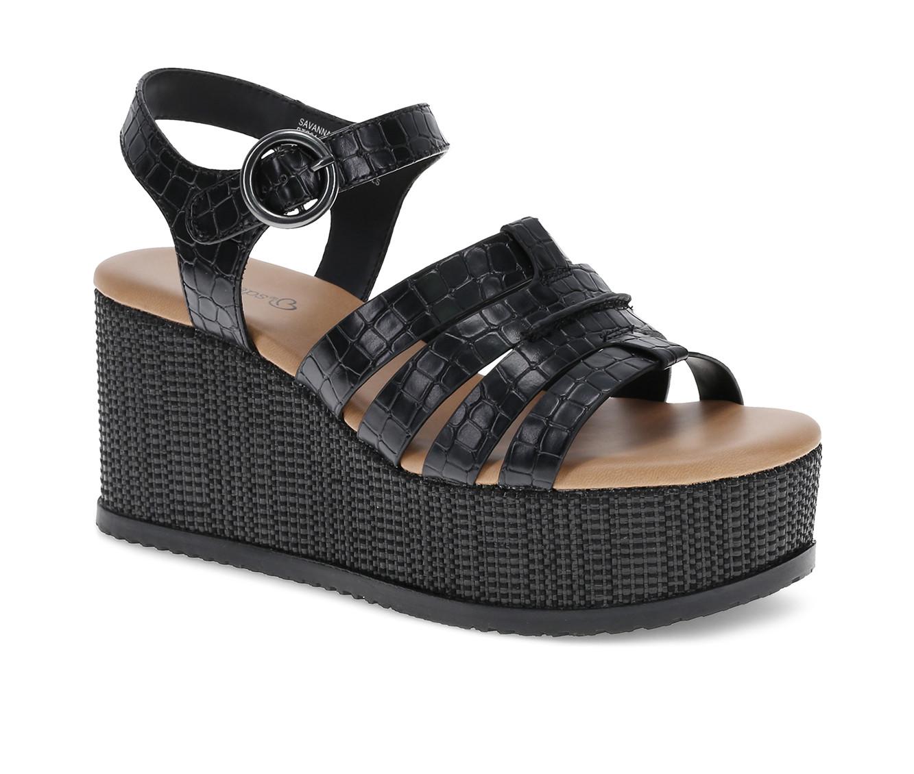 Women's Baretraps Savannah Platform Wedge Sandals