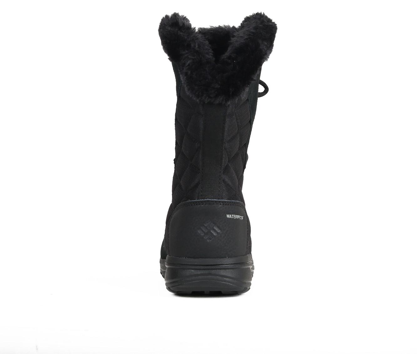 Columbia Women s Ice Maiden II Boots Size 6 Black