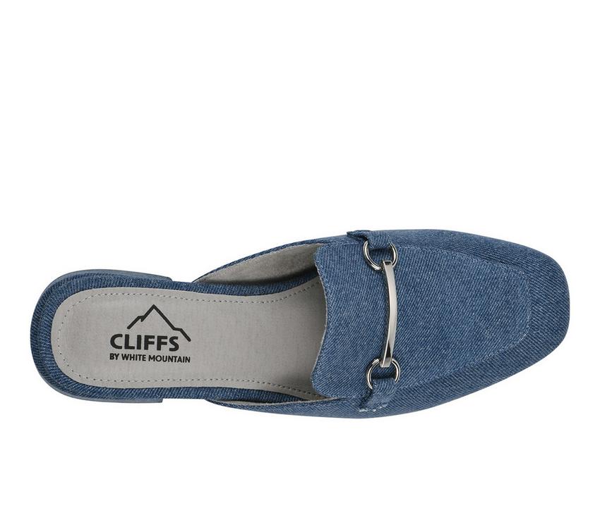 Women's Cliffs by White Mountain Quin Heeled Mules