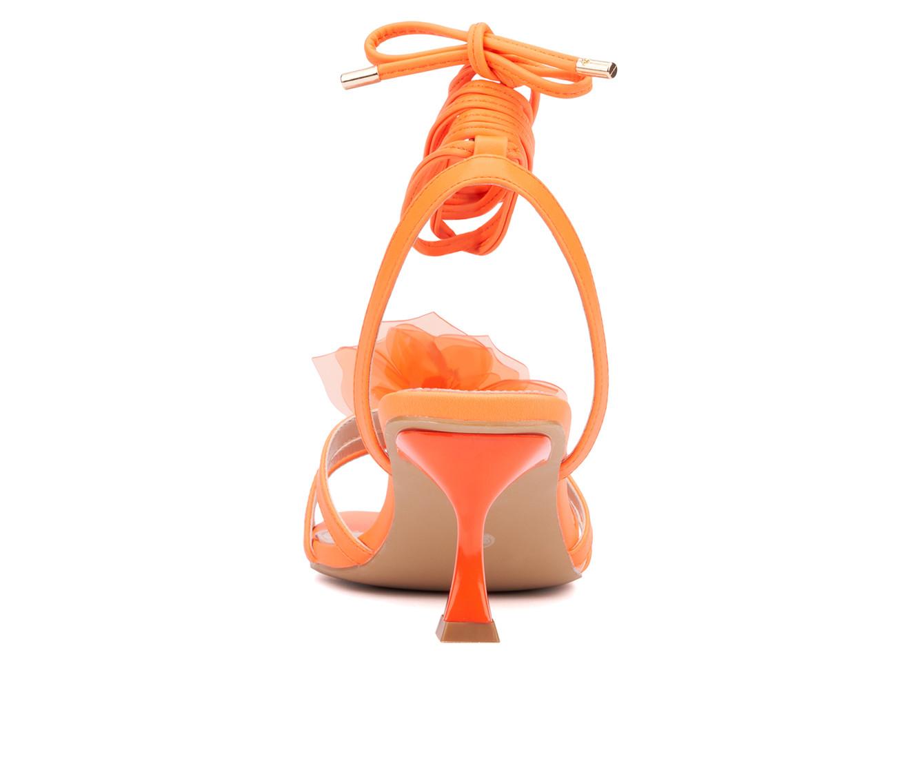 Women's Fashion to Figure Blossom Dress Sandals