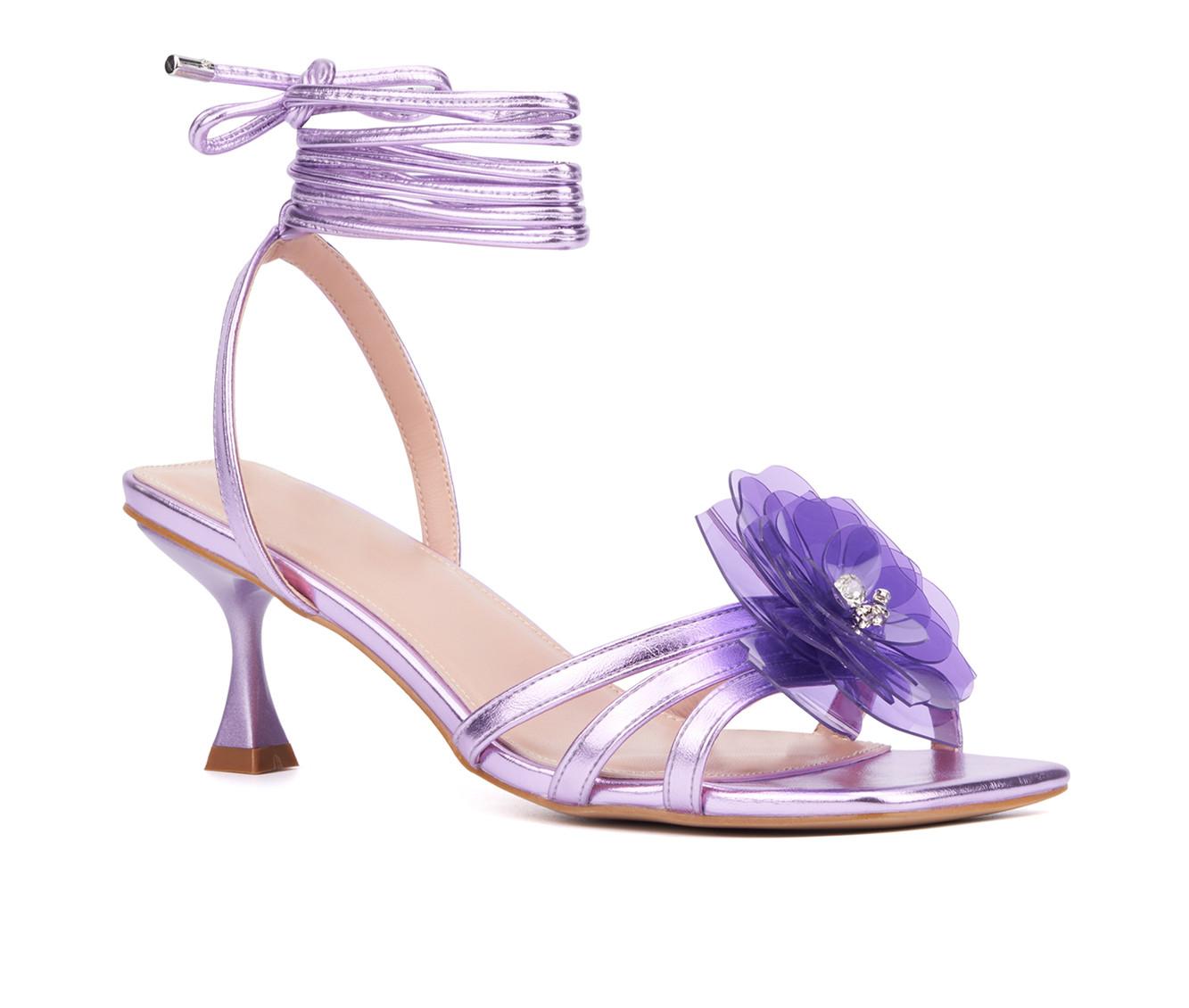 Women's Fashion to Figure Blossom Dress Sandals