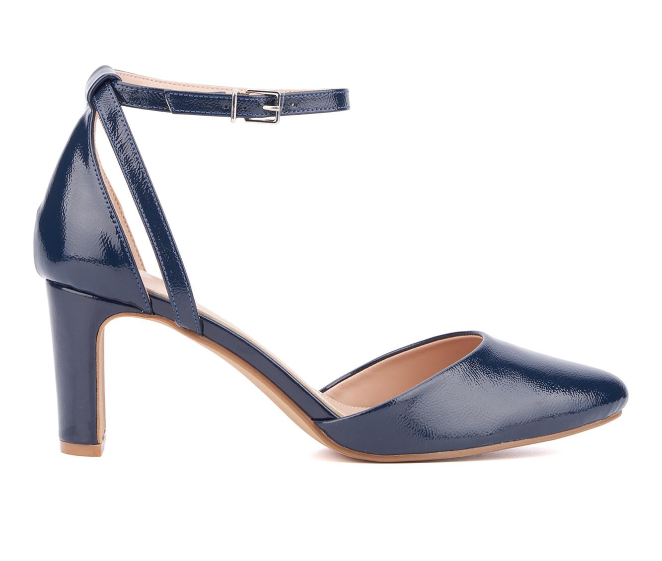 Shoe carnival navy cheap blue heels