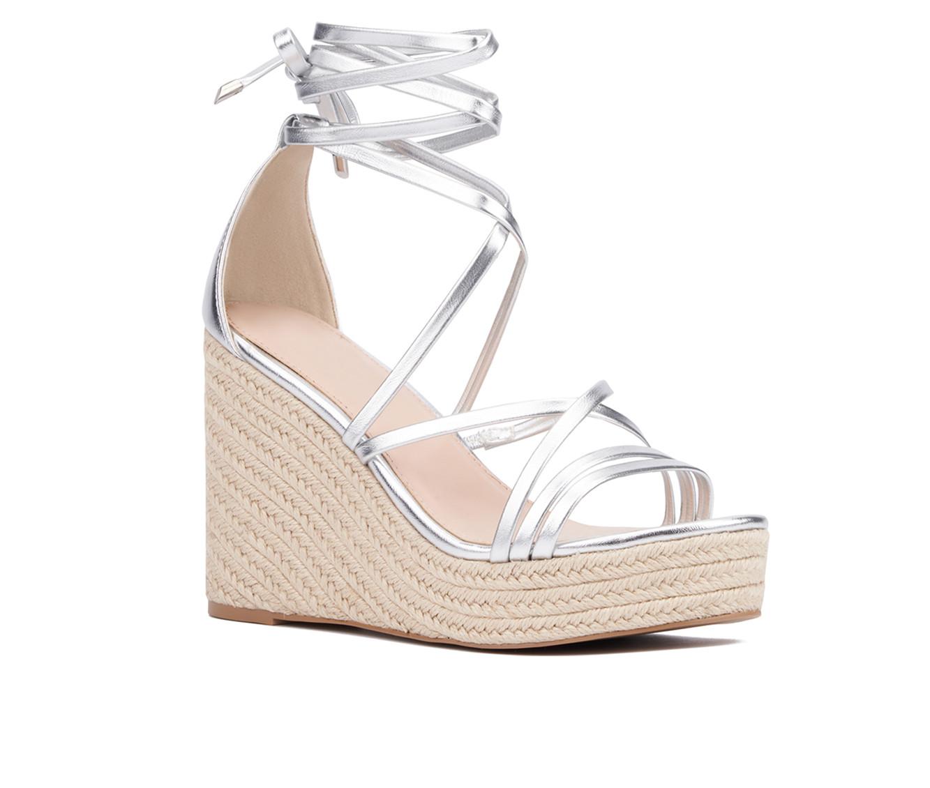 Women's Fashion to Figure Gracelynn Espadrille Wedge Sandals