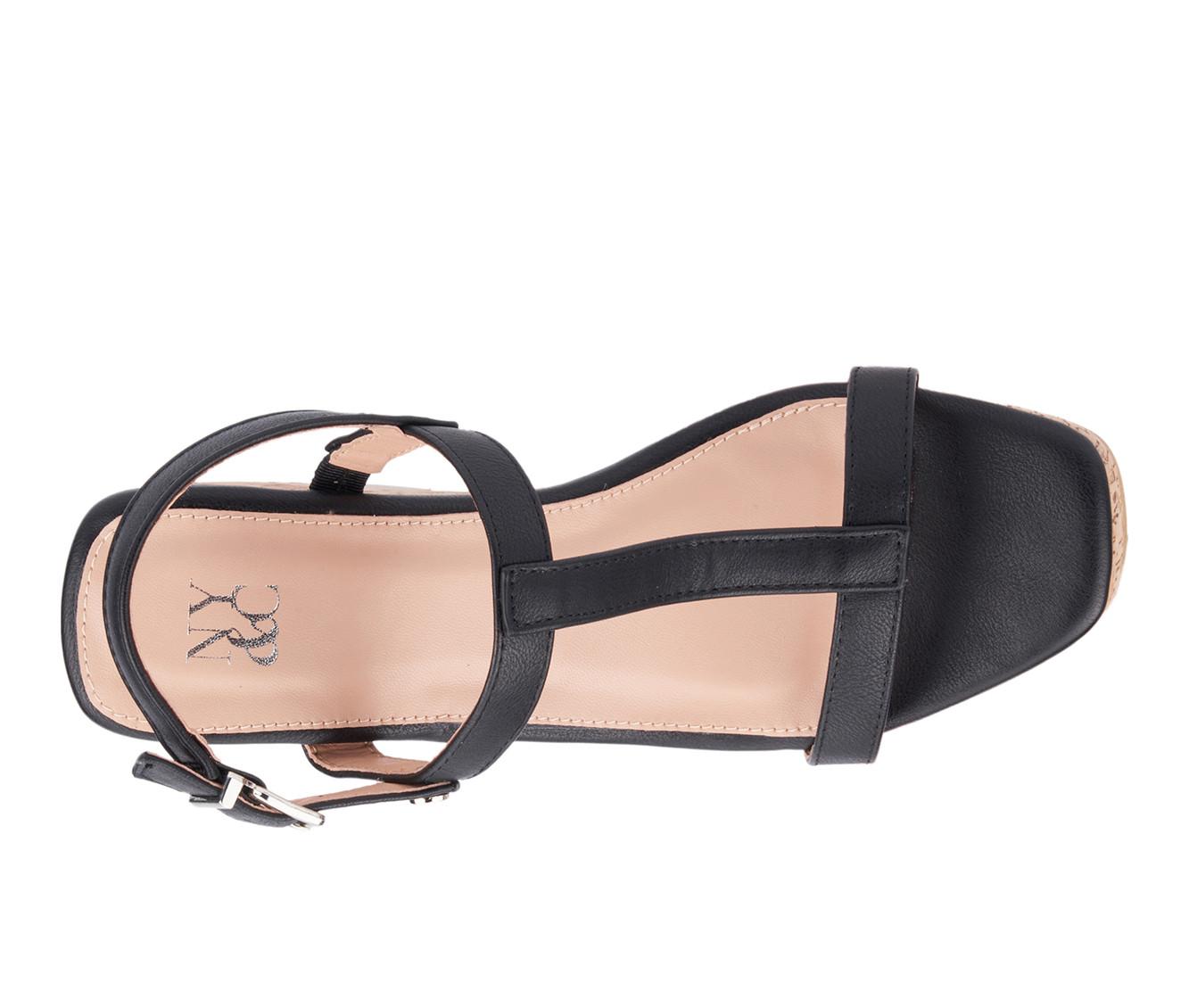 Women's New York and Company Aimee Wedge Sandals