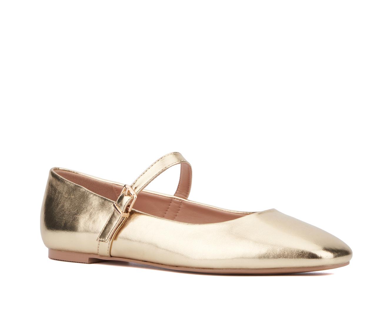 Women's New York and Company Page Mary Jane Flats