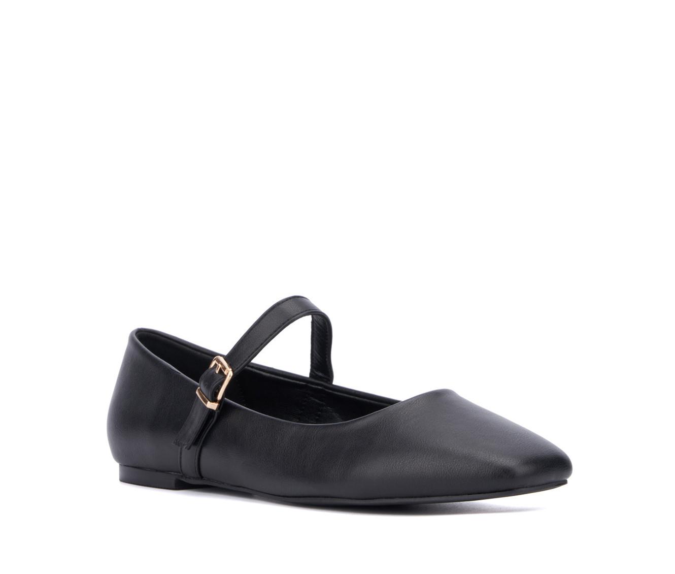 Women's New York and Company Page Mary Jane Flats