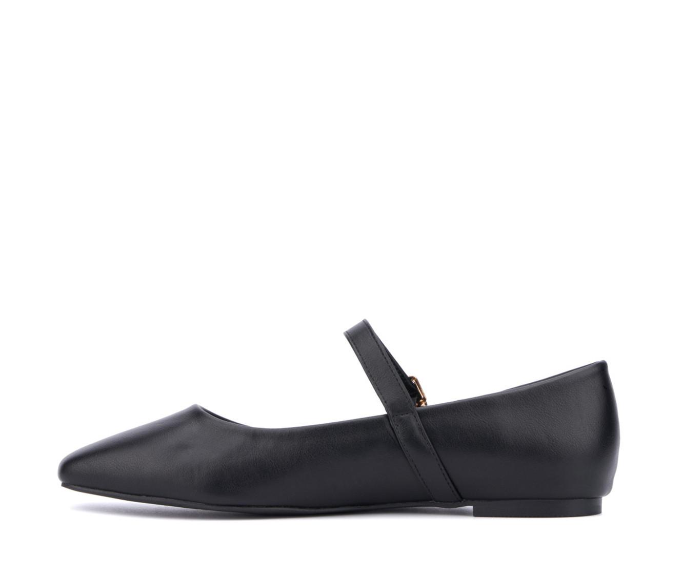 Women's New York and Company Page Mary Jane Flats