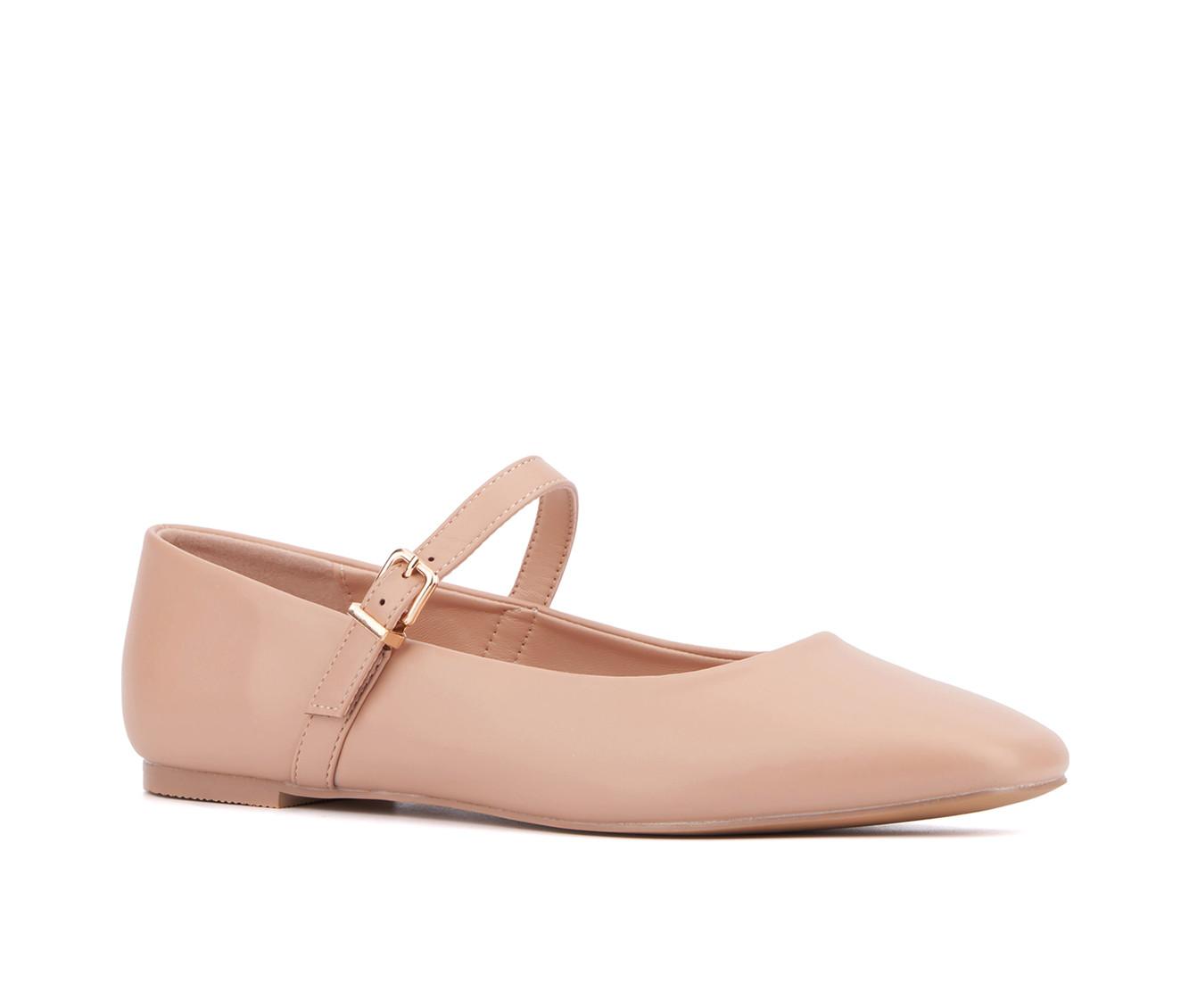 Women's New York and Company Page Mary Jane Flats