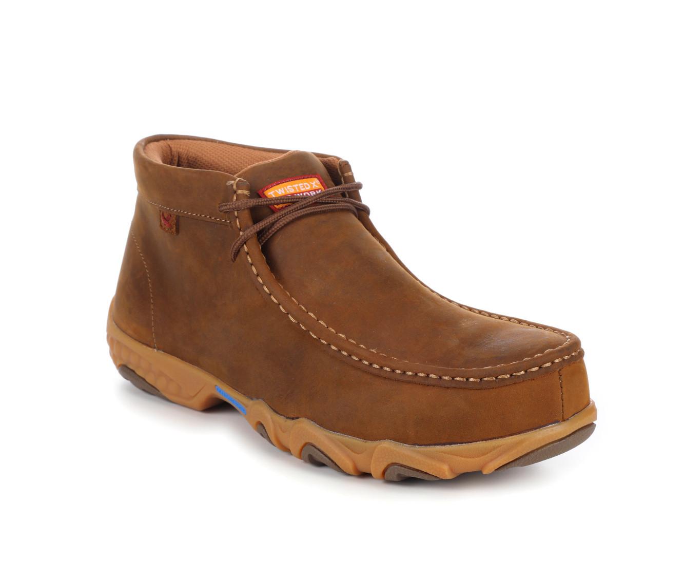 Men's TWISTED X Work Chukka Driving Moc Work Shoes