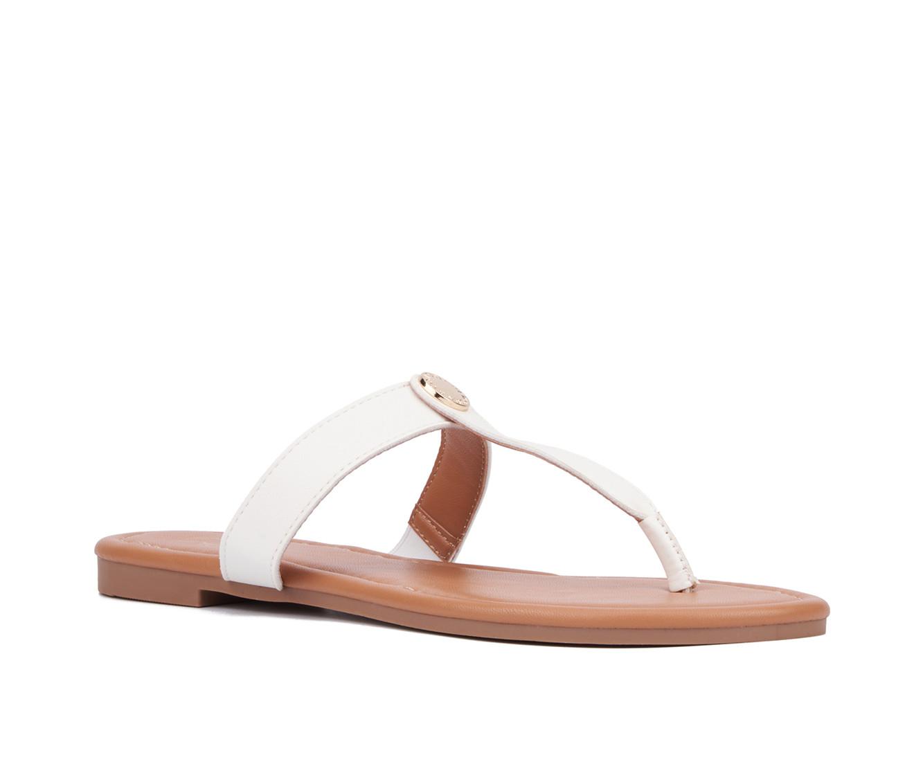 Women's New York and Company Adonia Flip-Flops