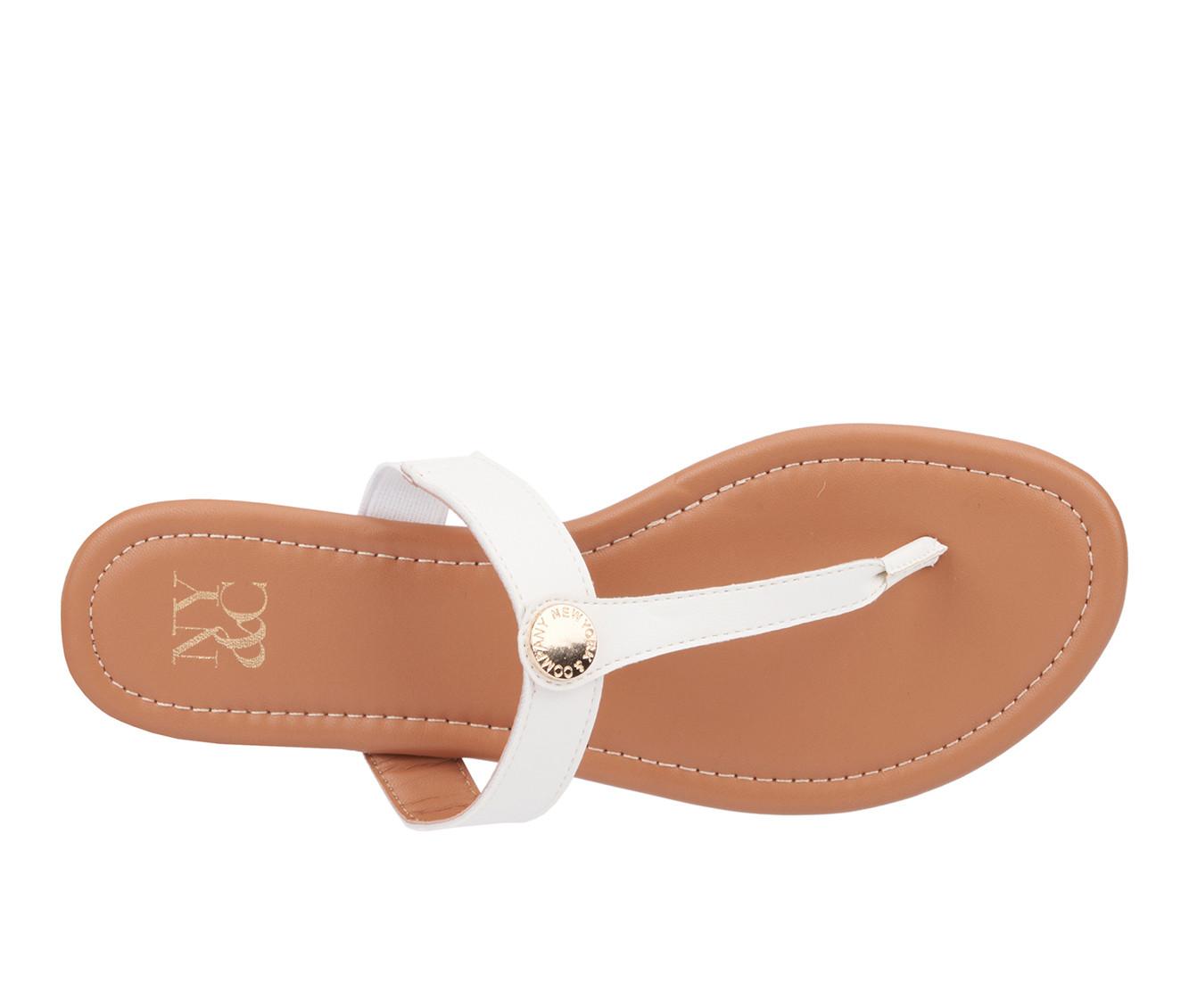 Women's New York and Company Adonia Flip-Flops