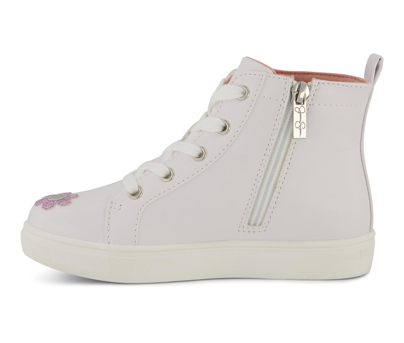 Girls' Jessica Simpson Little & Big Kid Gina Flower High Top Sneakers