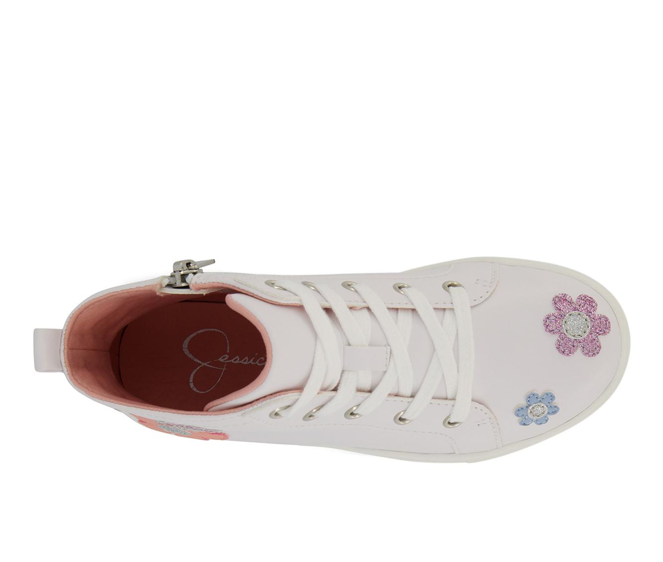 Girls' Jessica Simpson Little & Big Kid Gina Flower High Top Sneakers