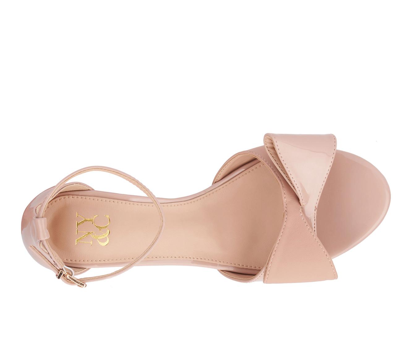 Women's New York and Company Shelby Wedge Sandals