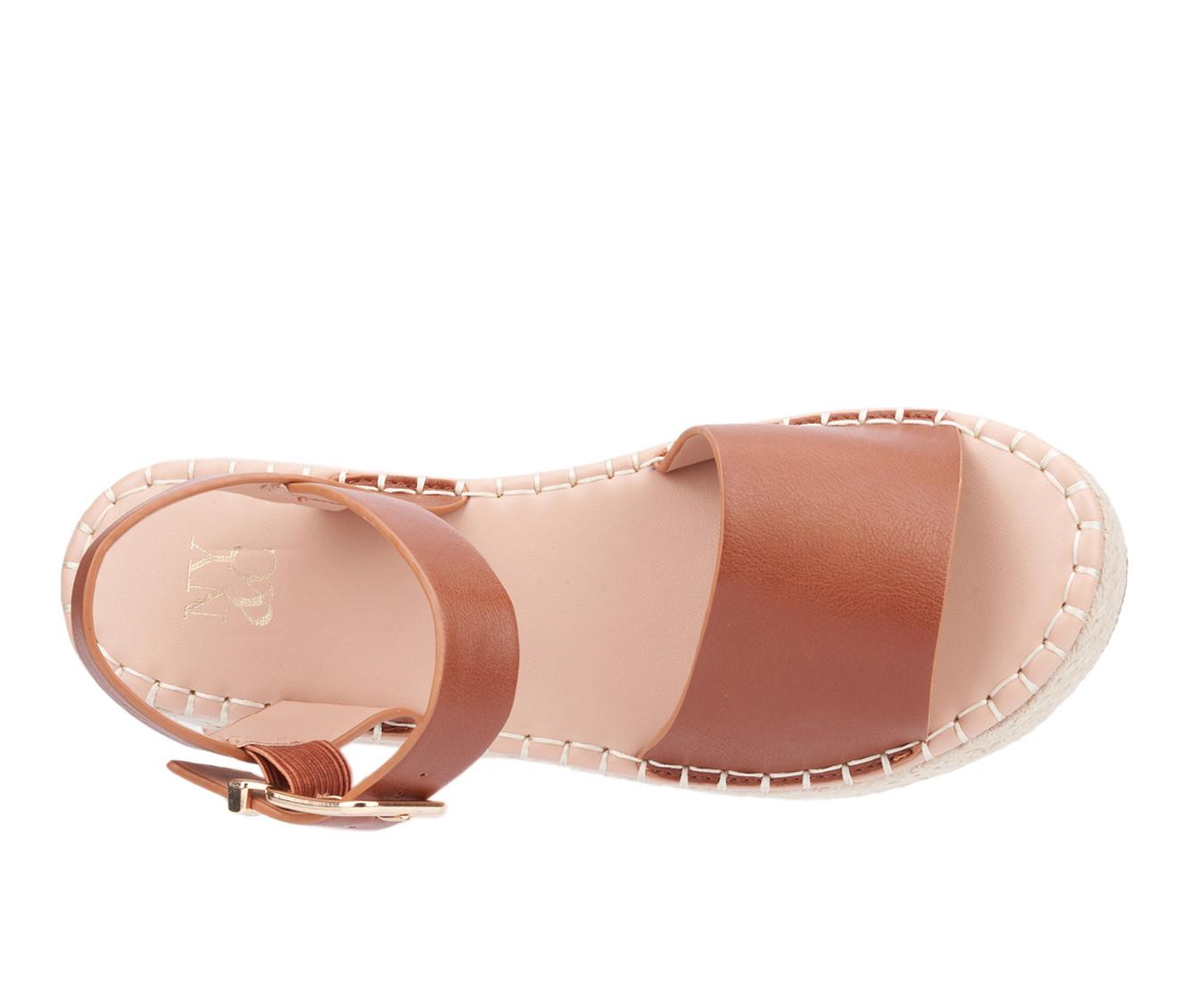 Women's New York and Company Elandra Platform Wedge Sandals