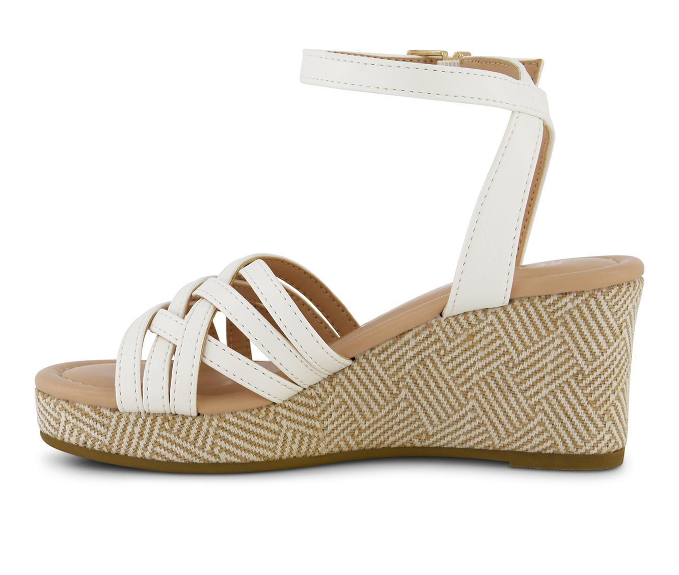 Girls' Kenneth Cole Little & Big Kid Anastasia Bella Wedge Sandals