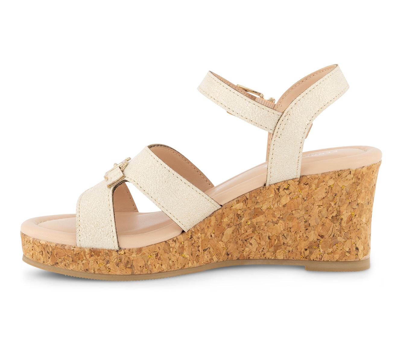 Girls' Kenneth Cole Little & Big Kid Anastasia Journi Wedge Sandals