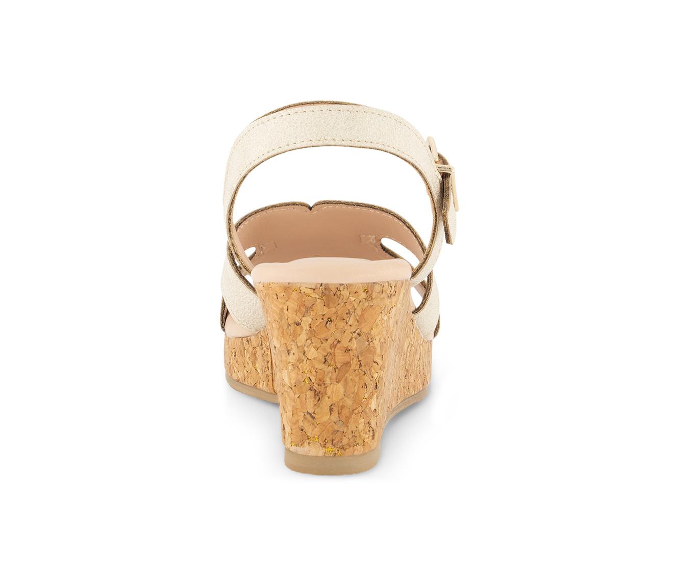 Girls' Kenneth Cole Little & Big Kid Anastasia Journi Wedge Sandals