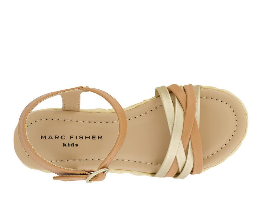 Girls' Marc Fisher Children's Little & Big Kid Marren Strap Wedge Sandals