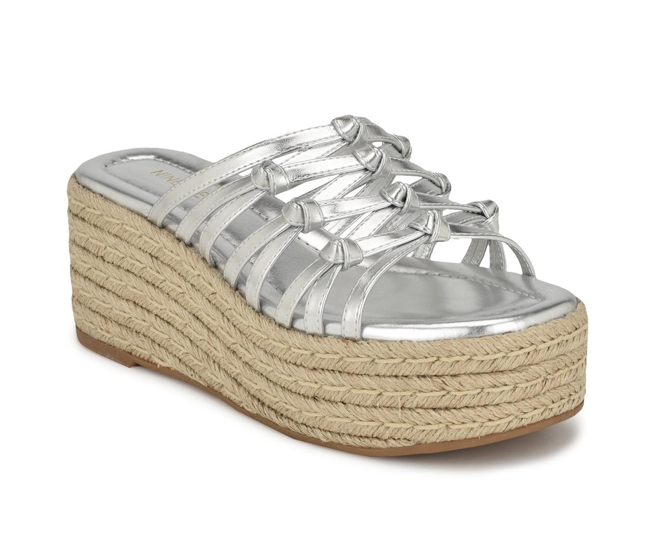 Women's Nine West Cristy Espadrille Platform Sandals