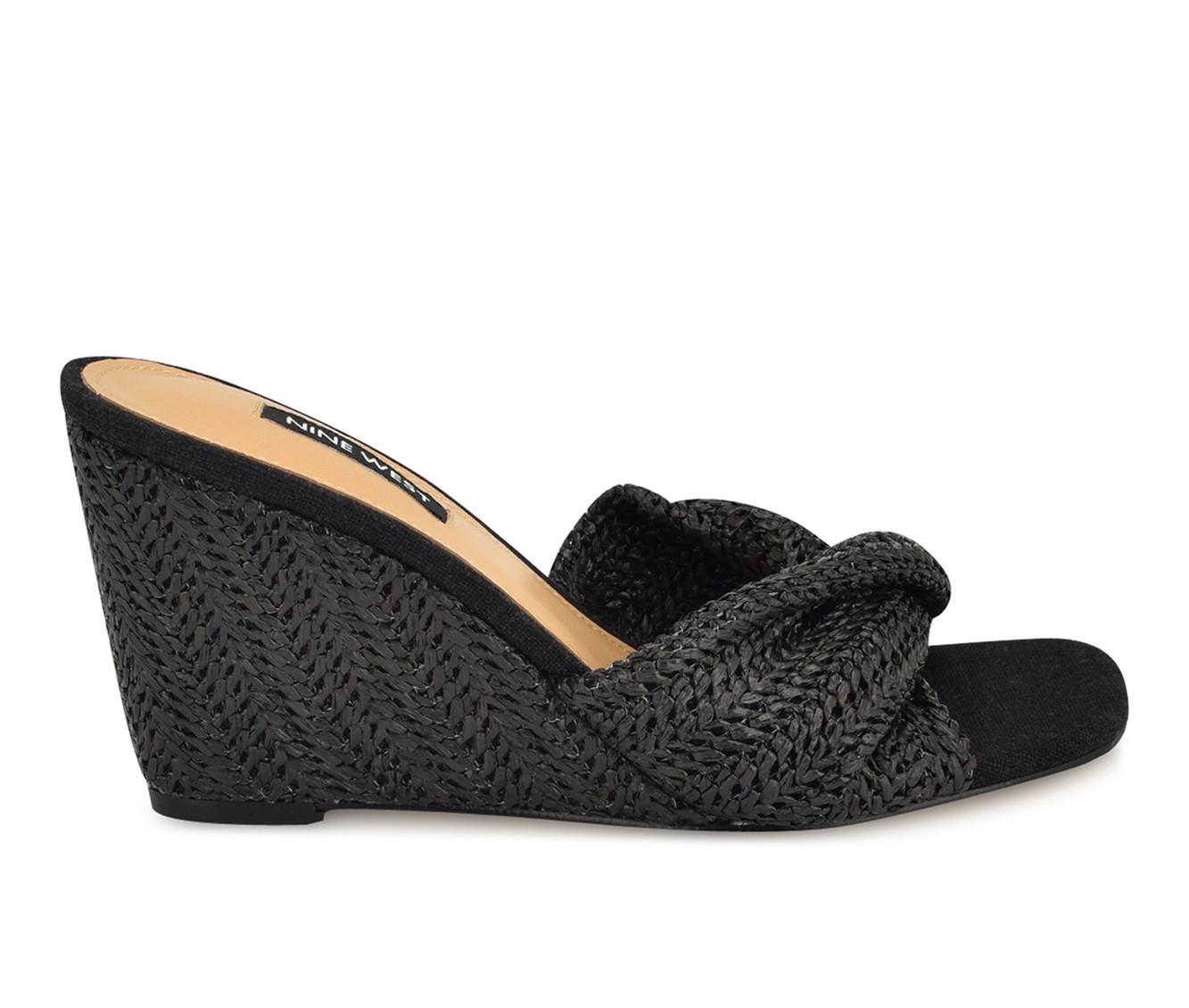 Everie Espadrille Wedge Sandals – Nine West