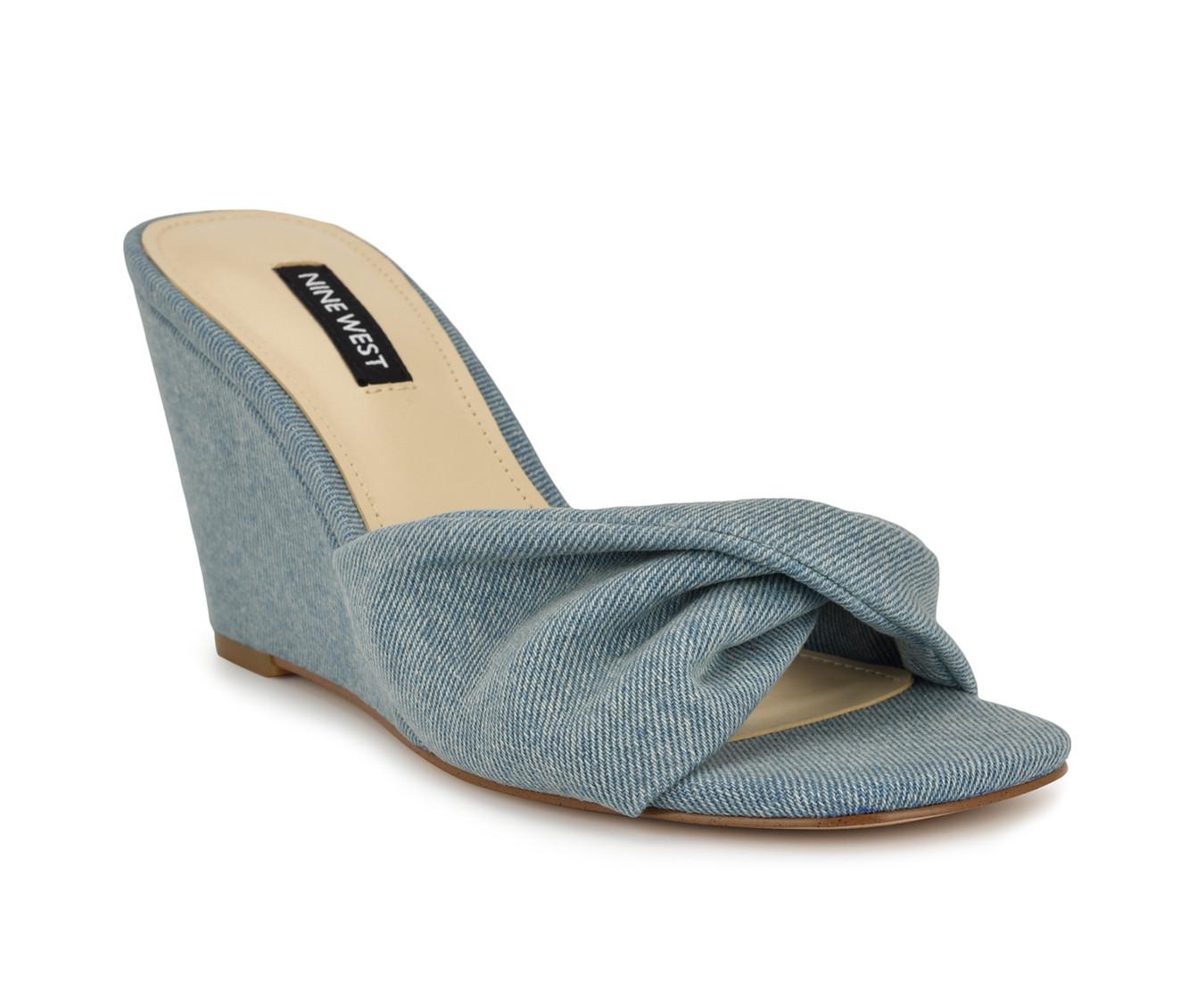 Women's Nine West Nikhil Wedge Sandals