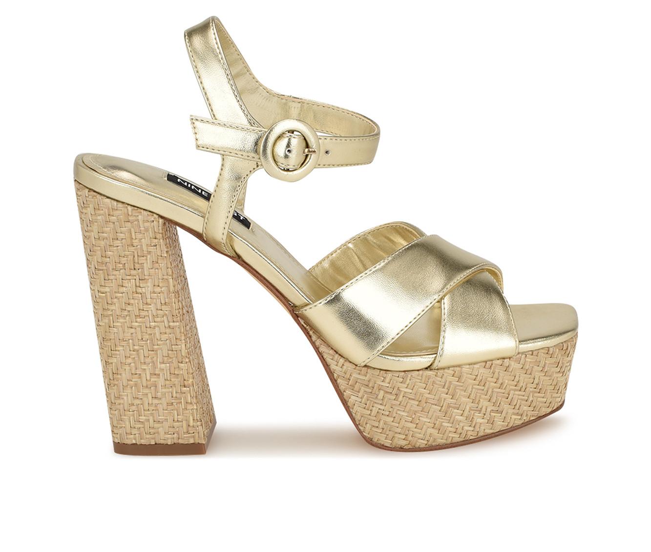 Women's Nine West Vallen Platform Dress Sandals